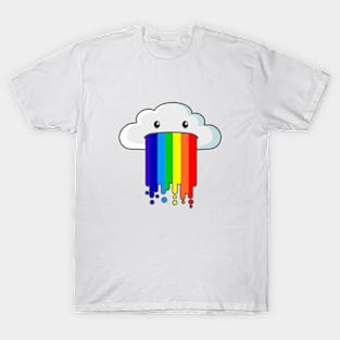 Funny Rainbow Cloud T-Shirt